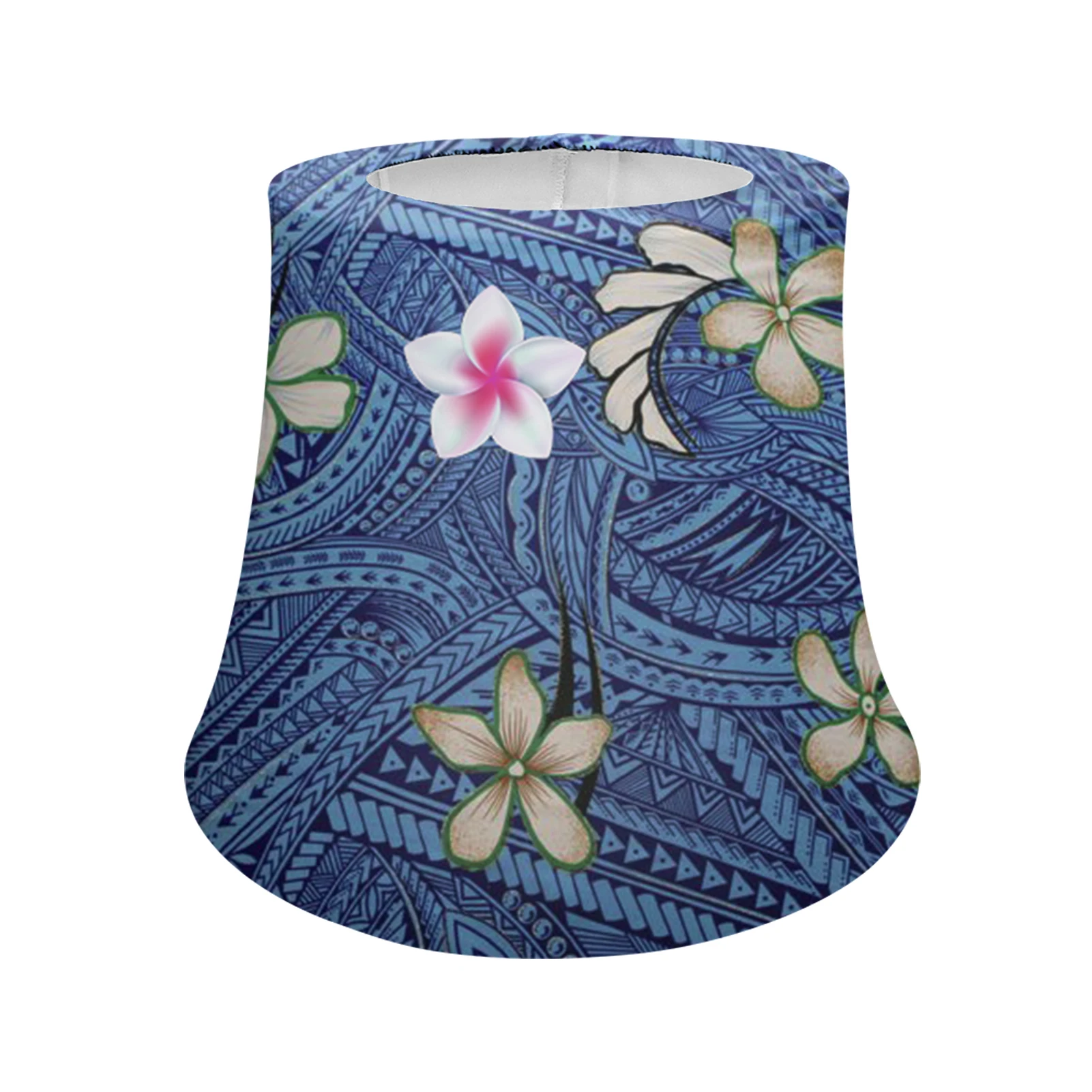 

Desk Lamp Decorative Polynesian Flower Lamp Shade Protector Cover Nightshade Table Lampshade for Bedside,Dorm, Nightstand Lamp