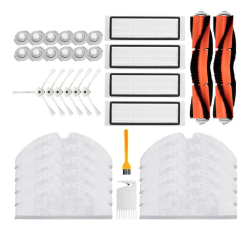 TOP!-HEPA Filter + Side Brush + Main Brush for Xiaomi Vacuum 2 for Roborock S50 S55 S6 Robot Vacuum Cleaner Parts Accessories
TOP!-HEPA Filter + Side Brush + Main Brush for Xiaomi Vacuum 2 for Roborock S50 S55 S6 Robot Vacuum Cleaner Parts Accessories