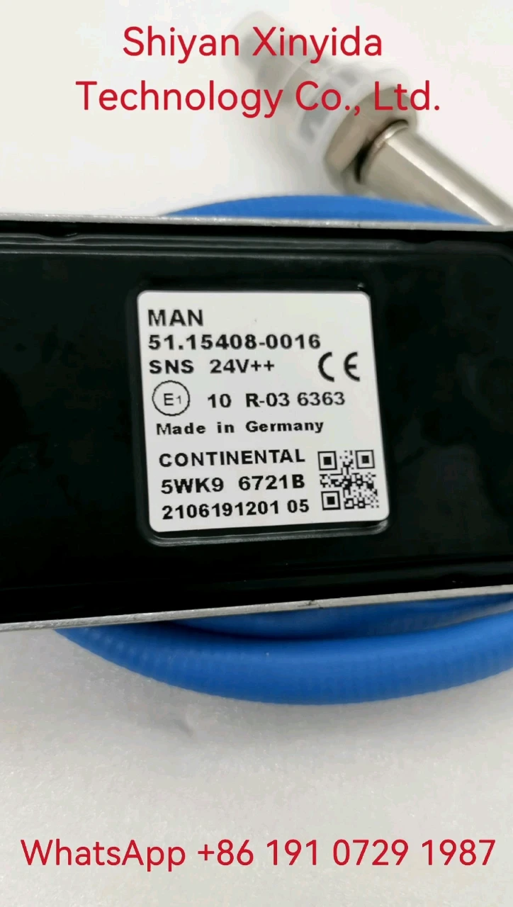 XINYIDA High quality NOX sensor 51.15408-0016 5WK9 6721B 5WK96721B 51154080016 51.154080016
XINYIDA High quality NOX sensor 51.15408-0016 5WK9 6721B 5WK96721B 51154080016 51.154080016