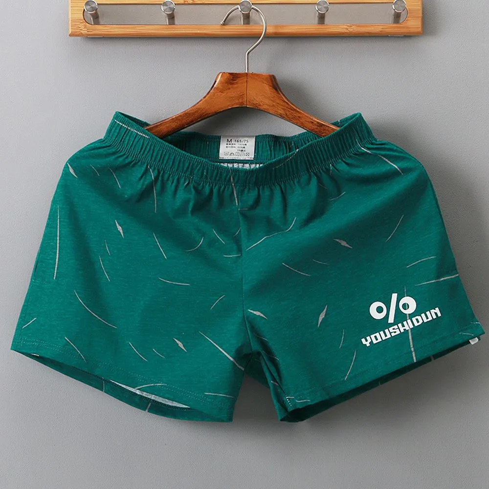 Youth Men Cotton Boxers Breathble Loose Sports Man Printed Boxer Shorts Man Mid-Waist Underpant Casual Homgwear Male Underwear
Youth Men Cotton Boxers Breathble Loose Sports Man Printed Boxer Shorts Man Mid-Waist Underpant Casual Homgwear Male Underwear