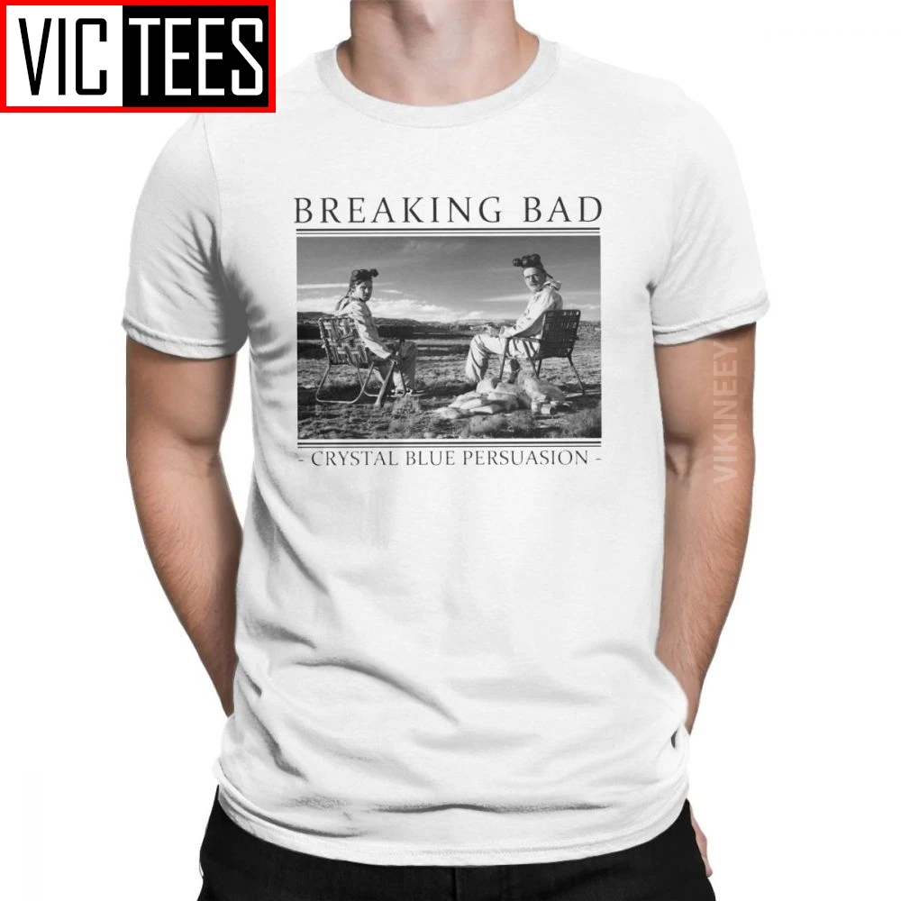 

Футболка мужская с надписью «Breaking Bad», забавная хлопковая Футболка с изображением Уолтера белого Джесси Пинкмана, 2020