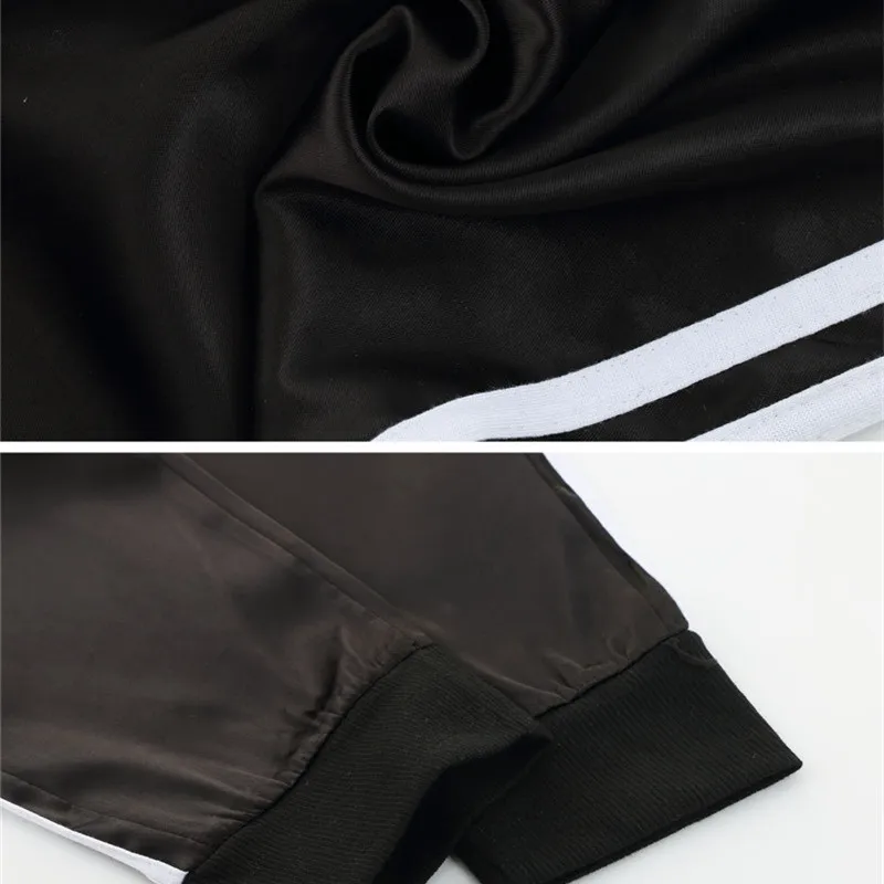 Side Stripe Satin Silk Sexy Sweat Pants Women Joggers Streetwear Fitness High Waist Casual Trousers Fashion 2021
Side Stripe Satin Silk Sexy Sweat Pants Women Joggers Streetwear Fitness High Waist Casual Trousers Fashion 2021