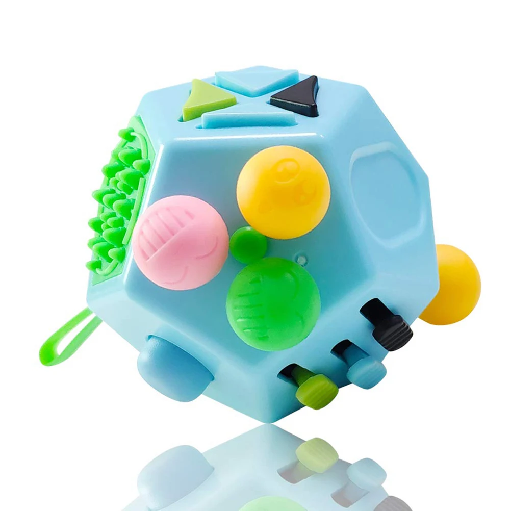 12-Sided Stress Relief Toy Fidget Spinner Kids And Adult Cube Toys Anti-stress And Anxiety Toys Fun Educational Toys
12-Sided Stress Relief Toy Fidget Spinner Kids And Adult Cube Toys Anti-stress And Anxiety Toys Fun Educational Toys