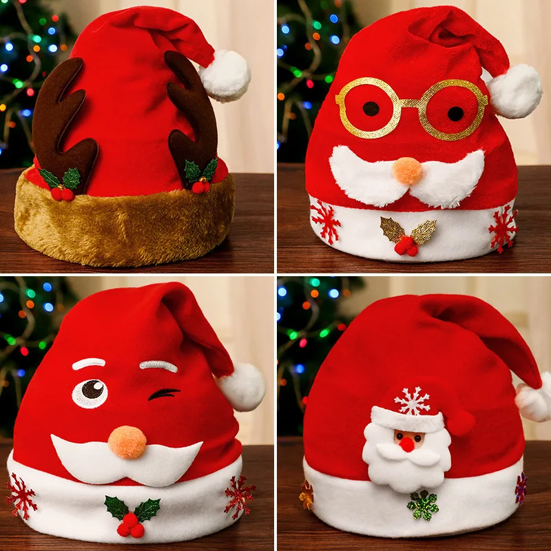 CANZE Parent-child Christmas Hat Snowman Deer Plush Antler Pattern Party Decoration Dress Up Hat Christmas Gift
CANZE Parent-child Christmas Hat Snowman Deer Plush Antler Pattern Party Decoration Dress Up Hat Christmas Gift