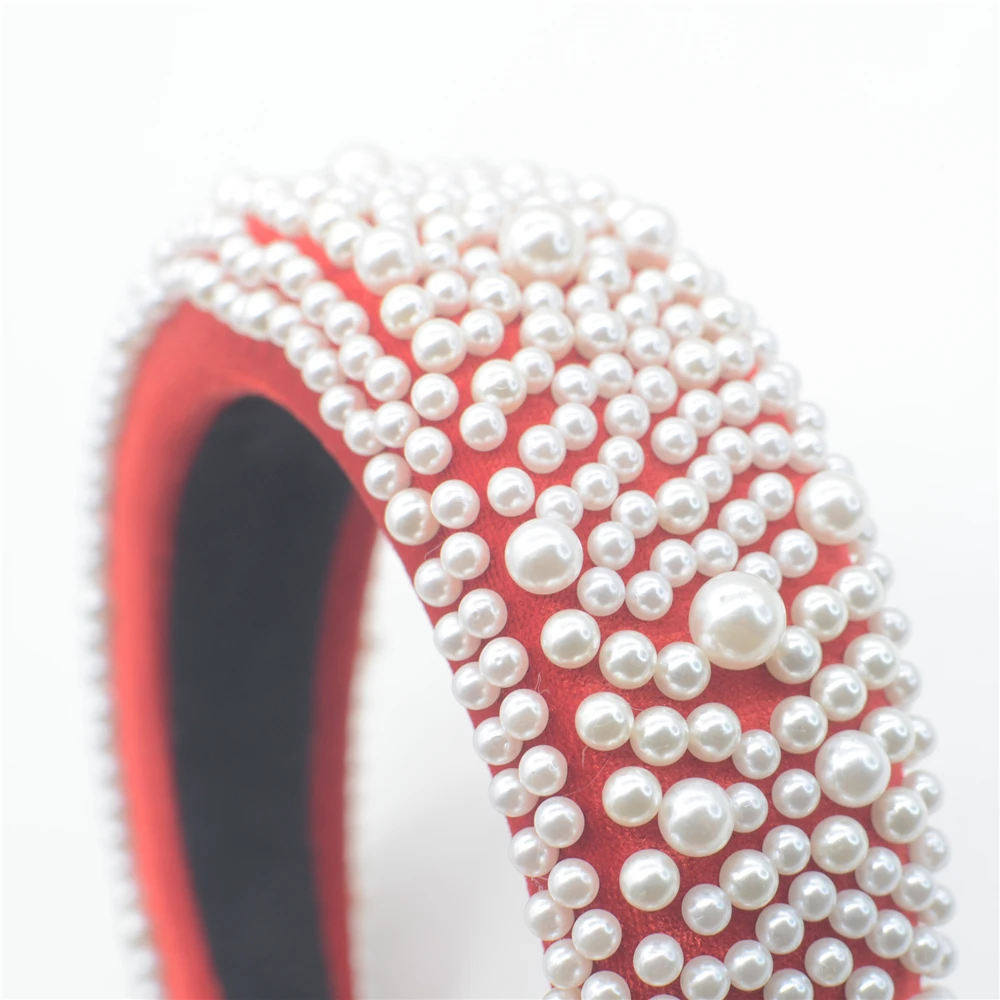 Pearl Headdress Baroque Hair Band Luxury Baroque Rhinestone Headband Wedding Headwear Women Bridal Hair Accessories Wholesale
Pearl Headdress Baroque Hair Band Luxury Baroque Rhinestone Headband Wedding Headwear Women Bridal Hair Accessories Wholesale