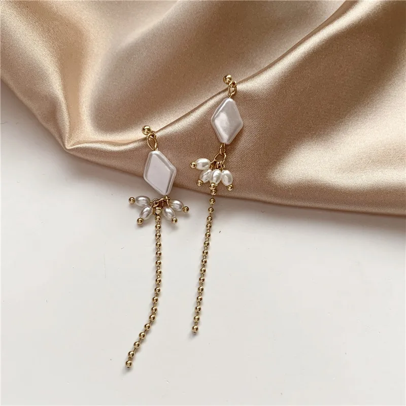 Long Chain Beads Rhombus Clip Earrings Without Piercing Sweet Mori Girls New Earrings
Long Chain Beads Rhombus Clip Earrings Without Piercing Sweet Mori Girls New Earrings