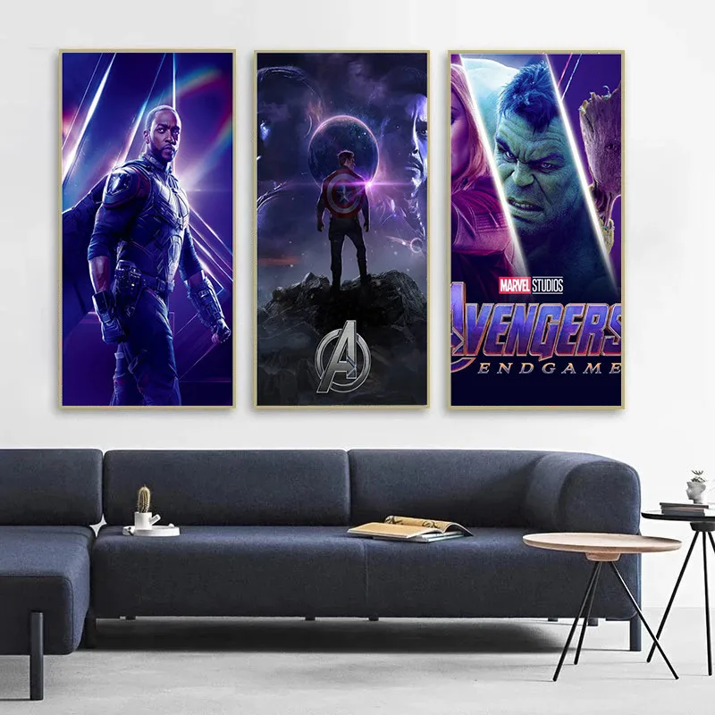 Avengers Superhero Movie Posters and Prints Comics Big Size Canvas Painting Kids Bedroom Gifts Wall Art Painting Decor
Avengers Superhero Movie Posters and Prints Comics Big Size Canvas Painting Kids Bedroom Gifts Wall Art Painting Decor