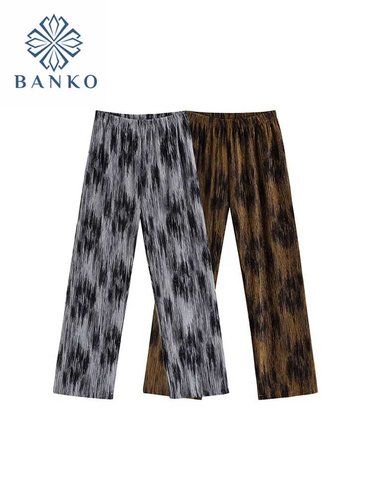 Pants Tie Dye Women Wide Leg Pants Fashion Loose Casual Elastic Waist Trousers 2021 Autumn Chic Retro Slacks Pantalones De Mujer
Pants Tie Dye Women Wide Leg Pants Fashion Loose Casual Elastic Waist Trousers 2021 Autumn Chic Retro Slacks Pantalones De Mujer