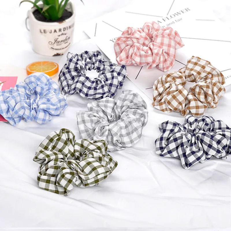 Fashion Grid Hair Scrunchies Women Scrunchie Elastic Hair Band Girl Headwear Rubber Hair Tie Ponytail Ornaments Hair Accessories
Fashion Grid Hair Scrunchies Women Scrunchie Elastic Hair Band Girl Headwear Rubber Hair Tie Ponytail Ornaments Hair Accessories