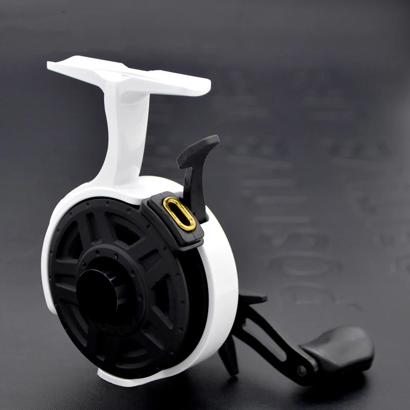 Ankeyeng Right/Left Handed Fishing Coil 2.5:1 Gear Ratio Graphite Frame & Spool Ice Fishing Reel with Sensitive Trigger
Ankeyeng Right/Left Handed Fishing Coil 2.5:1 Gear Ratio Graphite Frame & Spool Ice Fishing Reel with Sensitive Trigger