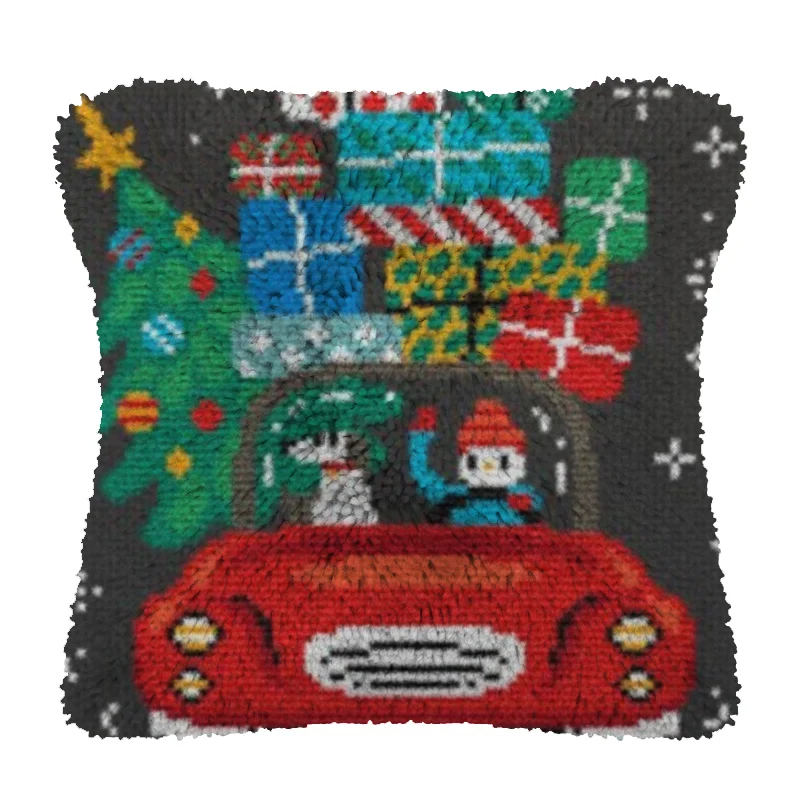 Merry Christmas Pattern Design For Gift Latch Hook Cushion Inner Filling Cotton-padded Pillow Core For Sofa Decoration Car
Merry Christmas Pattern Design For Gift Latch Hook Cushion Inner Filling Cotton-padded Pillow Core For Sofa Decoration Car