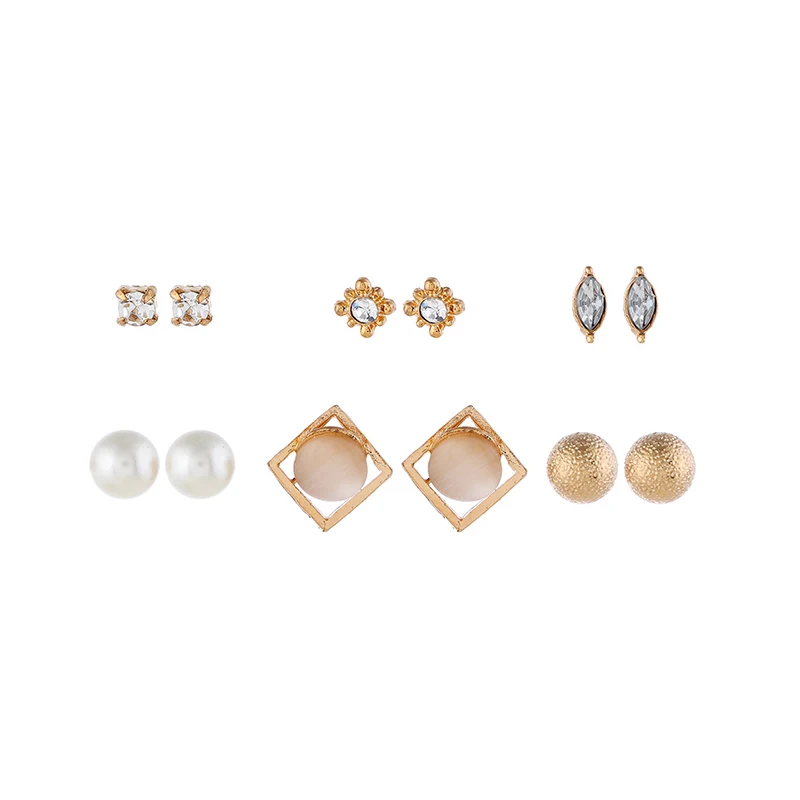 Trendy Gold Metal Earrings Set For Women Fashion Geometric Pearl Circle Drop Earrings 2021 Trend Set of Earrings Jewelry
Trendy Gold Metal Earrings Set For Women Fashion Geometric Pearl Circle Drop Earrings 2021 Trend Set of Earrings Jewelry