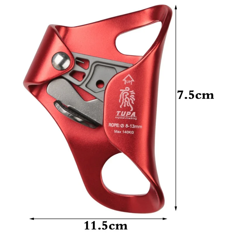 8-13mm Rope Clamp Grasp Device Mountaineer Handle Ascender Climbing Rope Tools Outdoor Sports Rock Climbing Hand Ascender Riser
8-13mm Rope Clamp Grasp Device Mountaineer Handle Ascender Climbing Rope Tools Outdoor Sports Rock Climbing Hand Ascender Riser