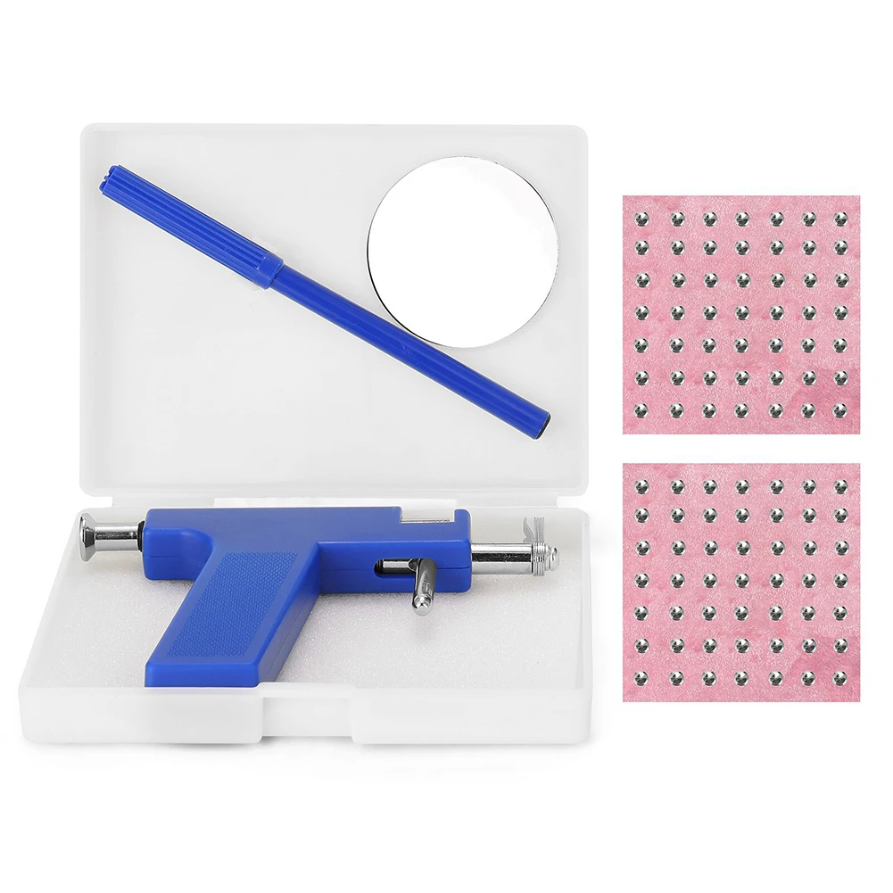 Professional Ear Piercing Gun Tool Set 98pcs Ear Studs Steel Ear Nose Navel Body Piercing Gun Unit Tool Kit Safety Pierce Tool 
Professional Ear Piercing Gun Tool Set 98pcs Ear Studs Steel Ear Nose Navel Body Piercing Gun Unit Tool Kit Safety Pierce Tool