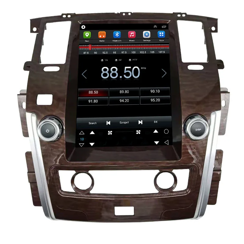 PX6 Android 9.0 4+64 Tesla Style Car GPS Navigation For NISSAN PATROL Y62 2010-2019 Autoradio HeadUnit Multimedia Player Stereo
PX6 Android 9.0 4+64 Tesla Style Car GPS Navigation For NISSAN PATROL Y62 2010-2019 Autoradio HeadUnit Multimedia Player Stereo
