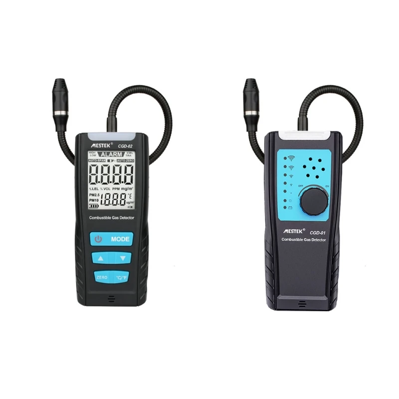Gas Detector Alarm Portable Combustible Gas Detector Natural Gas Tester Detector T5UC
Gas Detector Alarm Portable Combustible Gas Detector Natural Gas Tester Detector T5UC