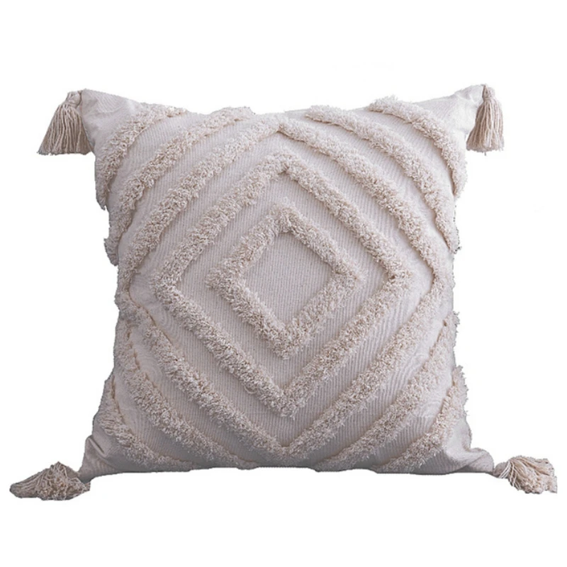 Tufted Throw Pillow Cover Pillow Case with Tassels for Home Decor Farmhouse Bed Sofa Couch Living Room
Tufted Throw Pillow Cover Pillow Case with Tassels for Home Decor Farmhouse Bed Sofa Couch Living Room
