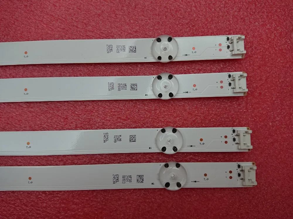 New Kit 8 pcs LED backlight bar for 49inch TV LG 49UH6500 6916L-2452A 6916L-2453A 6916L-2551A 6916L-2552A
New Kit 8 pcs LED backlight bar for 49inch TV LG 49UH6500 6916L-2452A 6916L-2453A 6916L-2551A 6916L-2552A