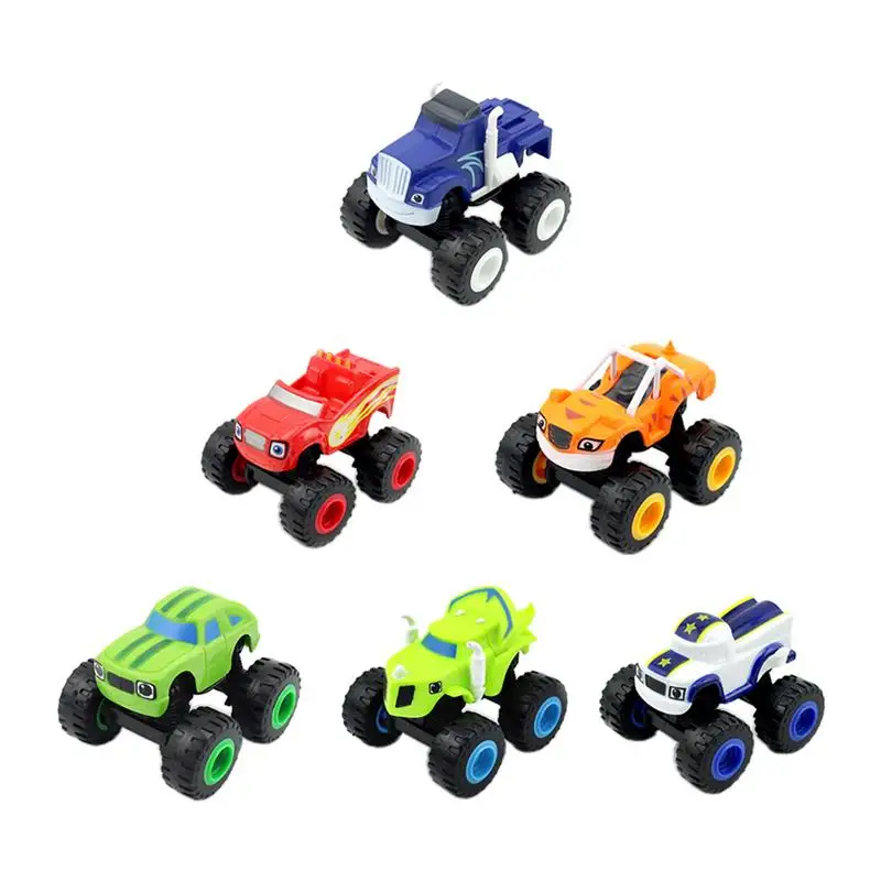 6pcs Car and Monster Machines Super Stunts Blaze Kids Truck Gift Mini Inertial Off-Road Vehicle Pullback Car Toy Children's Toy
6pcs Car and Monster Machines Super Stunts Blaze Kids Truck Gift Mini Inertial Off-Road Vehicle Pullback Car Toy Children's Toy