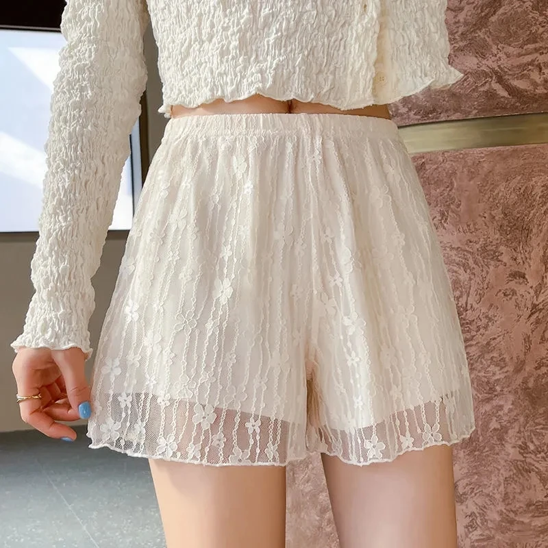 Women Lace Safety Hot Short Pants Ladies Boxer For Women Plus Size Waist Loose Safety Shorts Underpants
Women Lace Safety Hot Short Pants Ladies Boxer For Women Plus Size Waist Loose Safety Shorts Underpants