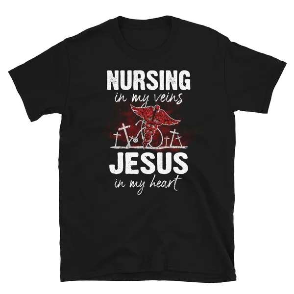 Awesome Nurse Life Jesus Birthday Graphic Shirt Nursery Nurses Day Themed Tshirt Short-Sleeve Unisex T-Shirt 
Awesome Nurse Life Jesus Birthday Graphic Shirt Nursery Nurses Day Themed Tshirt Short-Sleeve Unisex T-Shirt