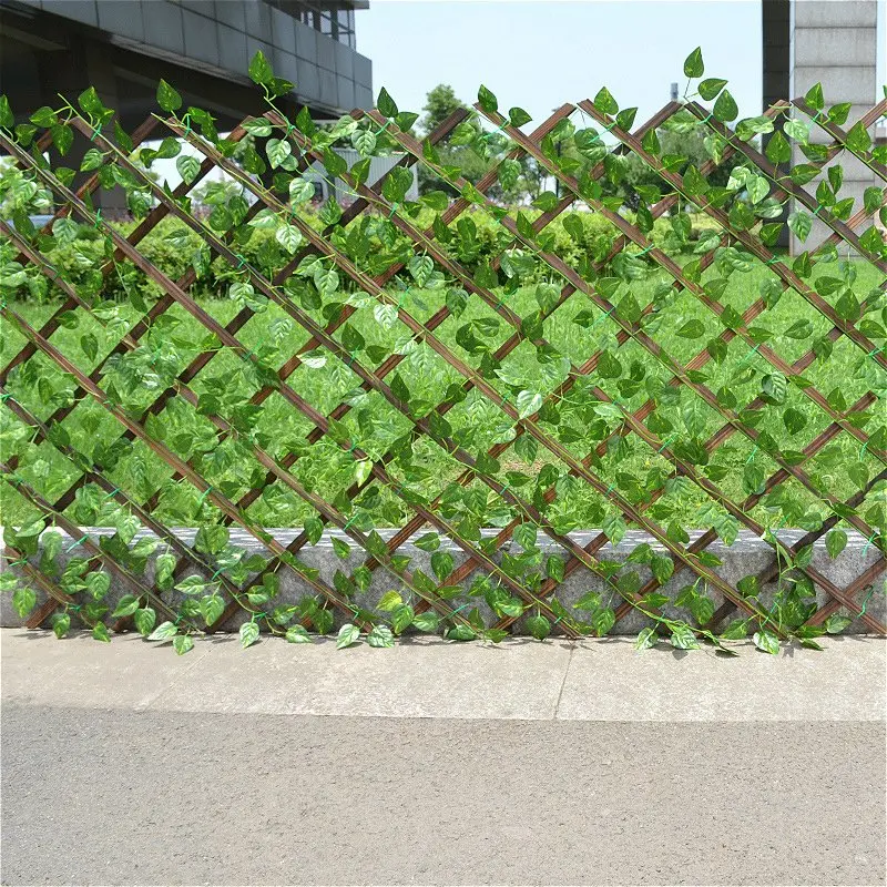 Retractable Artificial Garden Fence Expandable Faux Ivy Privacy Fence Wood Vines Climbing Frame Gardening Plant
Retractable Artificial Garden Fence Expandable Faux Ivy Privacy Fence Wood Vines Climbing Frame Gardening Plant