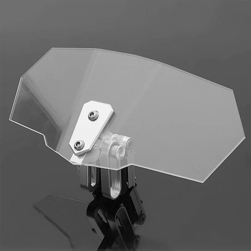 Universal High Quality Transparent Motorcycle Windshield Clip Wind Deflector #2
Universal High Quality Transparent Motorcycle Windshield Clip Wind Deflector #2