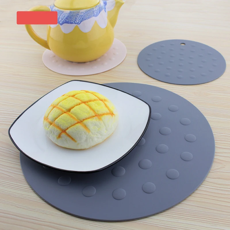 24cm Round Oversized Thick Silicone Table Mat Spiral Non-slip Anti-scald Isolation Spiral Pattern Silicone Table Mat
24cm Round Oversized Thick Silicone Table Mat Spiral Non-slip Anti-scald Isolation Spiral Pattern Silicone Table Mat