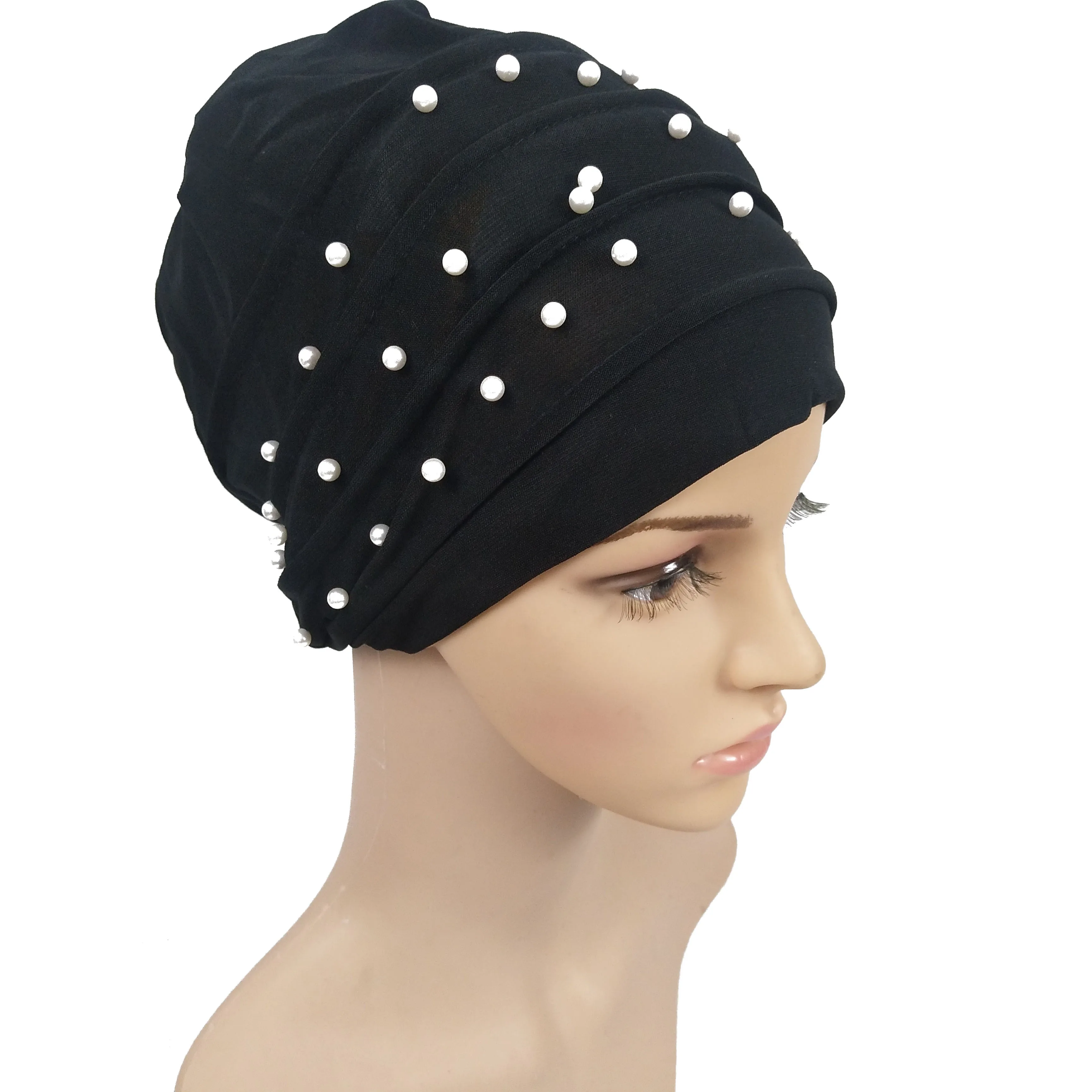New Elastic Pearl Cotton Turban Hat Solid Color Women Warm Winter Headscarf Bonnet Inner Hijab Caps For Female Muslim Wrap Head
New Elastic Pearl Cotton Turban Hat Solid Color Women Warm Winter Headscarf Bonnet Inner Hijab Caps For Female Muslim Wrap Head
