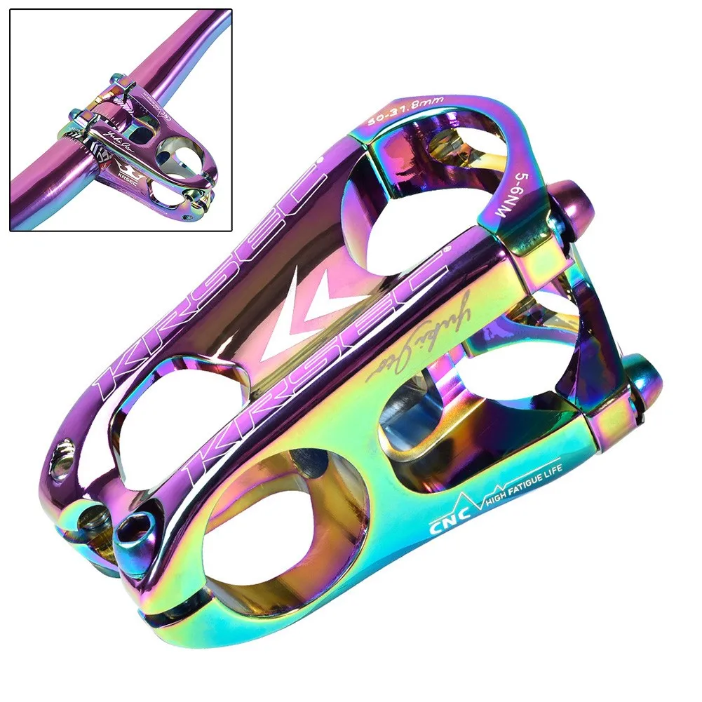 KRSEC Bike Bicycle Short Stem 31.8mm CNC Hollow Handlebar Stems Aluminum Alloy XC MTB Bicycle Parts 31.8x50mm Bike Accessories
KRSEC Bike Bicycle Short Stem 31.8mm CNC Hollow Handlebar Stems Aluminum Alloy XC MTB Bicycle Parts 31.8x50mm Bike Accessories