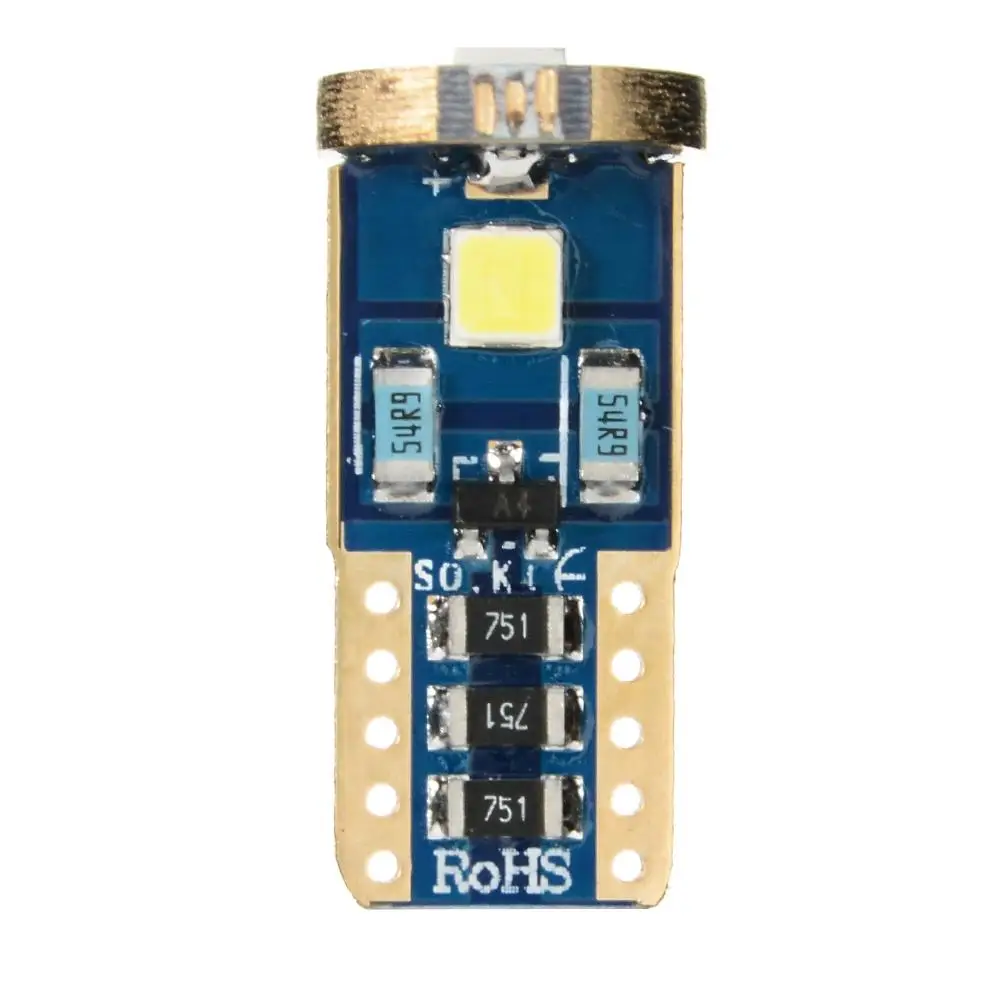 T10 3030 Chipset LED Decoding Bulbs Extremely Bright for Car Interior Dome Map Door Courtesy License Plate Lights
T10 3030 Chipset LED Decoding Bulbs Extremely Bright for Car Interior Dome Map Door Courtesy License Plate Lights