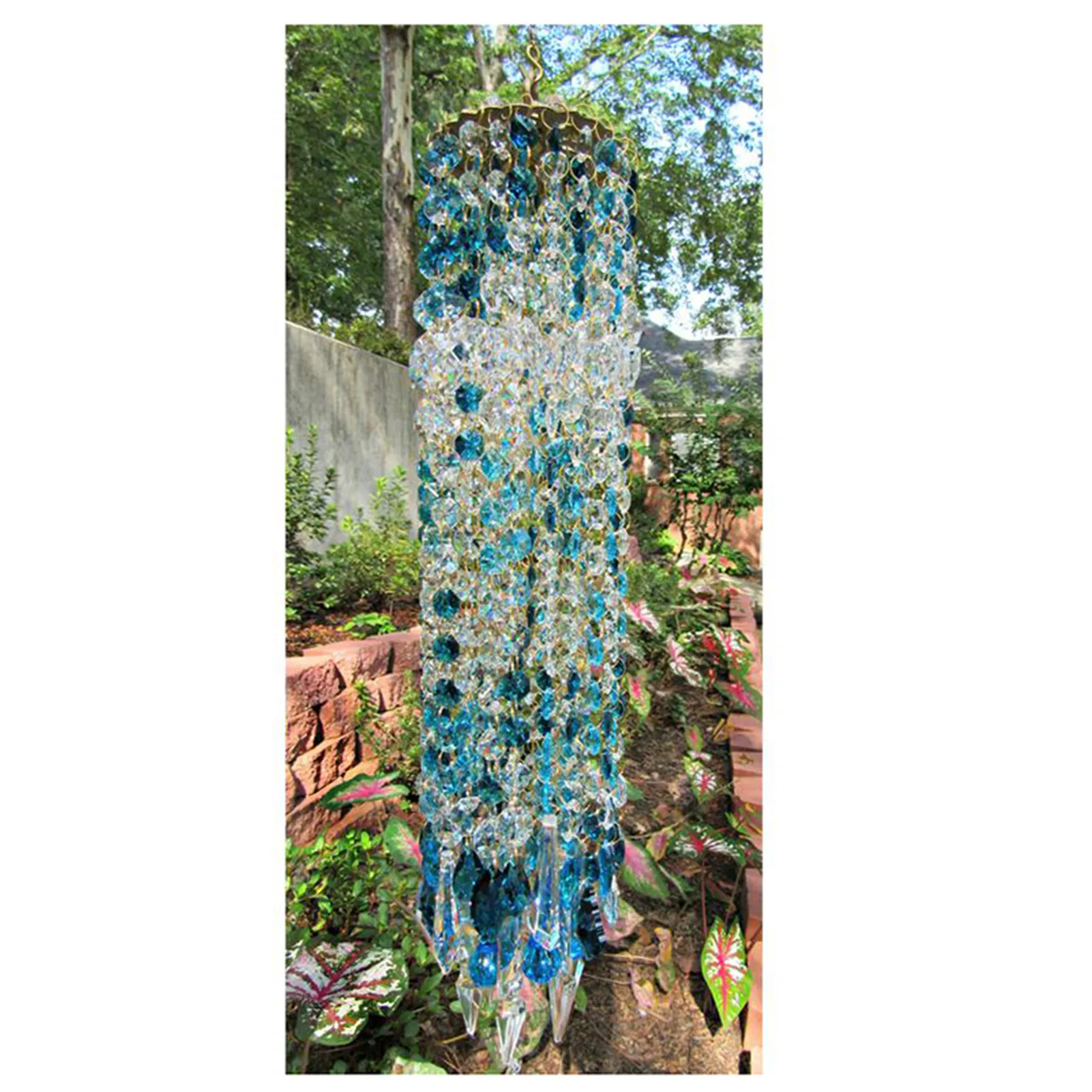 Blue Aurora Crystal Wind Chimes Glass Suncatcher Hanging Ornament Home Garden Decoration can CSV
Blue Aurora Crystal Wind Chimes Glass Suncatcher Hanging Ornament Home Garden Decoration can CSV