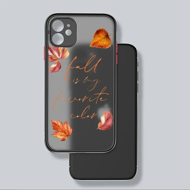 Autumn happy pumpkins Phone Case Matte Transparent for iPhone 7 8 11 12 s mini pro X XS XR MAX Plus mobile bags coque funda
Autumn happy pumpkins Phone Case Matte Transparent for iPhone 7 8 11 12 s mini pro X XS XR MAX Plus mobile bags coque funda