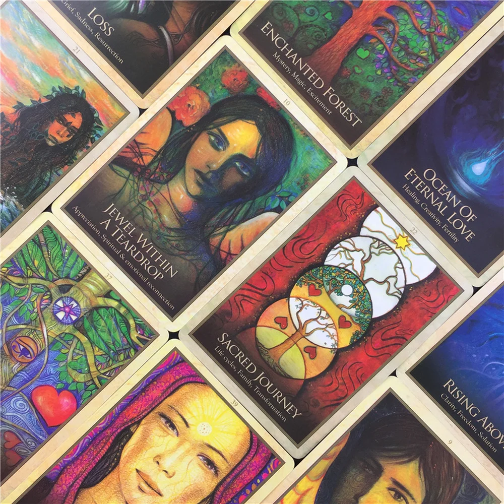 Gaia Oracle Tarot Board Game Toys Oracle Rider Waite Divination Prophet Prophecy Card Poker Gift Prediction Oracle
Gaia Oracle Tarot Board Game Toys Oracle Rider Waite Divination Prophet Prophecy Card Poker Gift Prediction Oracle