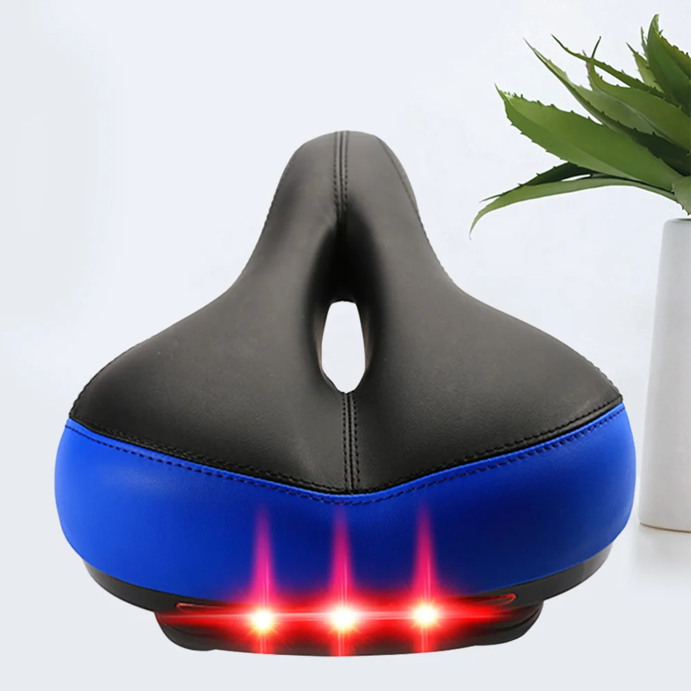 Hollow Absorption Saddle Thickened Broaden Cushion Comfortable Seat with Taillight without Battery (Black)
Hollow Absorption Saddle Thickened Broaden Cushion Comfortable Seat with Taillight without Battery (Black)
