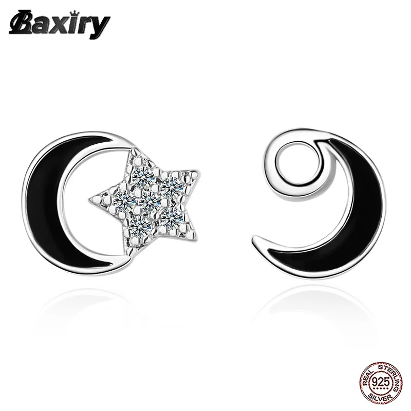 925 Sterling Silver Hoop Earrings Original Huggie Earring Jewelry Vintage Black Luxury Moon Star Stud Wedding For Women 2021 New
925 Sterling Silver Hoop Earrings Original Huggie Earring Jewelry Vintage Black Luxury Moon Star Stud Wedding For Women 2021 New