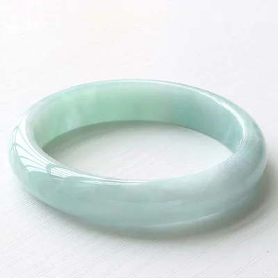 Zheru Jewelry Natural Light Color Burmese Jade 54mm-64mm Bracelet Elegant Princess Jewelry Best Gift for Mother and Girlfriend
Zheru Jewelry Natural Light Color Burmese Jade 54mm-64mm Bracelet Elegant Princess Jewelry Best Gift for Mother and Girlfriend