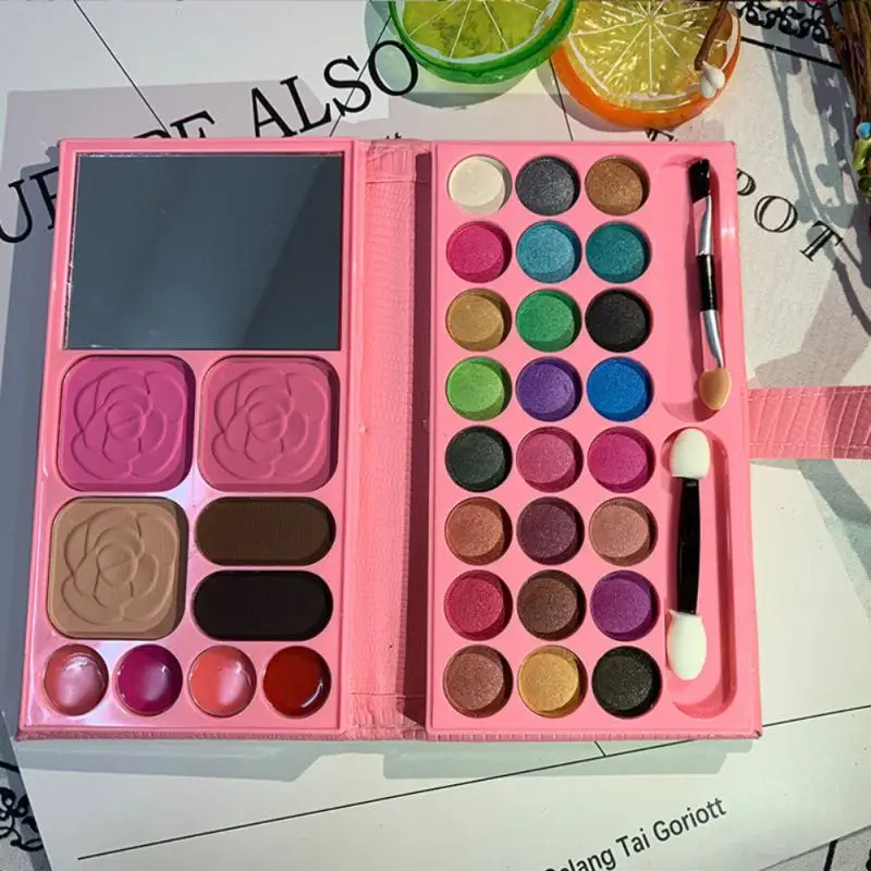 33 Colors Eyeshadow Palette Portable Makeup Highlight Matte Shimmer Eye Shadow Shiny Long Lasting Natural Eyeshadow Cosmetics
33 Colors Eyeshadow Palette Portable Makeup Highlight Matte Shimmer Eye Shadow Shiny Long Lasting Natural Eyeshadow Cosmetics