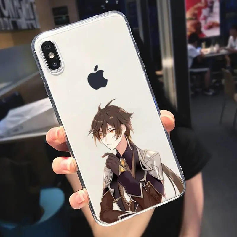Genshin impact zhongli anime Phone Case Transparent soft For iphone 5 5s 5c se 6 6s 7 8 11 12 plus mini x xs xr pro max
Genshin impact zhongli anime Phone Case Transparent soft For iphone 5 5s 5c se 6 6s 7 8 11 12 plus mini x xs xr pro max
