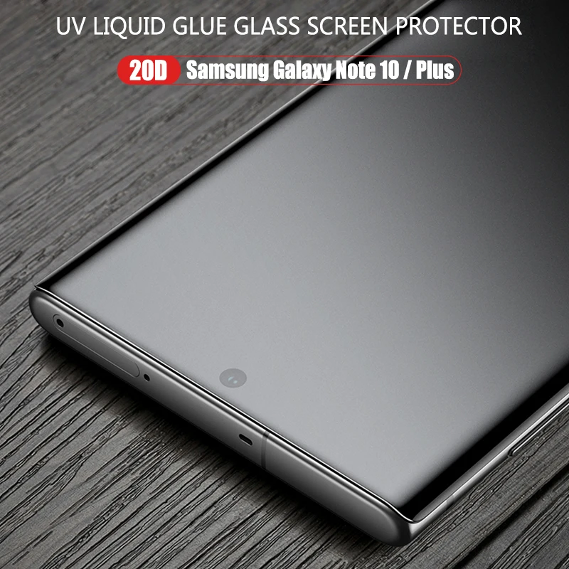20D UV Full Glue Liquid Screen Protector for Samsung Note 10 Plus Full Cover Tempered Glass Screen Film for Samsung Note 10 10+
20D UV Full Glue Liquid Screen Protector for Samsung Note 10 Plus Full Cover Tempered Glass Screen Film for Samsung Note 10 10+
