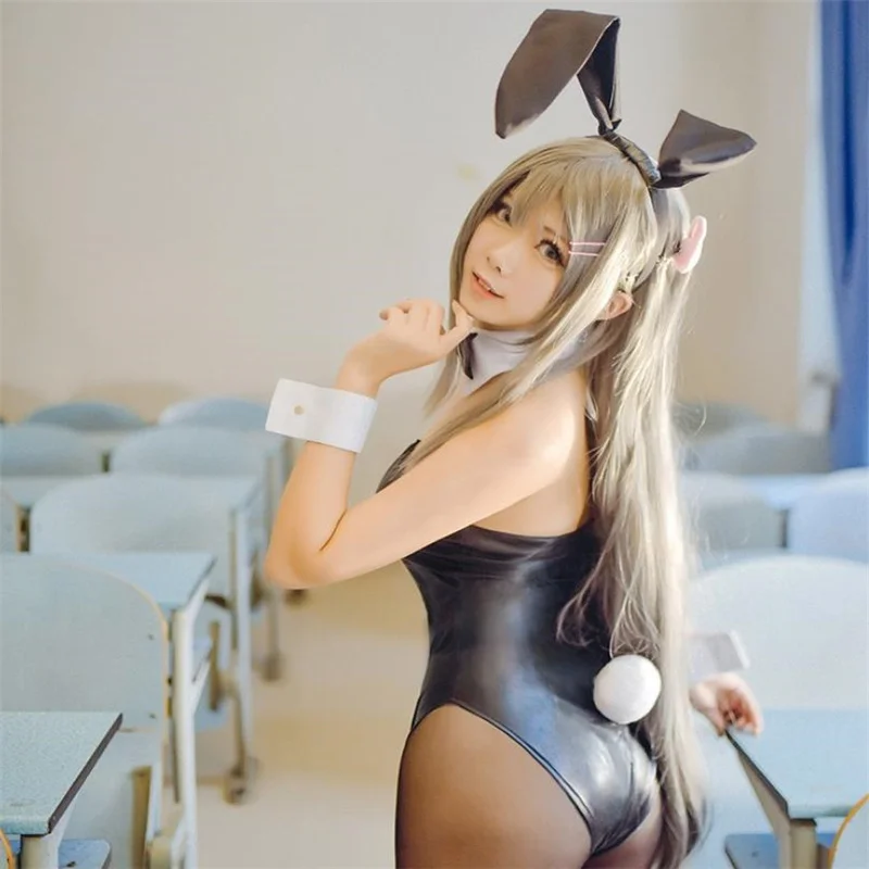 Anime Sakurajima Mai Cosplay Costume Sexy Jumpsuit Headwear Tail Sets Not Dream of Bunny Girl Senpai Halloween Party Costumes
Anime Sakurajima Mai Cosplay Costume Sexy Jumpsuit Headwear Tail Sets Not Dream of Bunny Girl Senpai Halloween Party Costumes