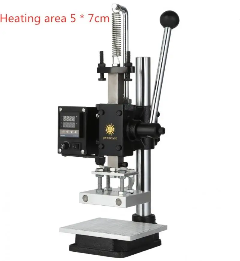 Manual hot pressing machine leather embossed aluminum foil bronzing hot stamping diamond cutting punching machine
Manual hot pressing machine leather embossed aluminum foil bronzing hot stamping diamond cutting punching machine