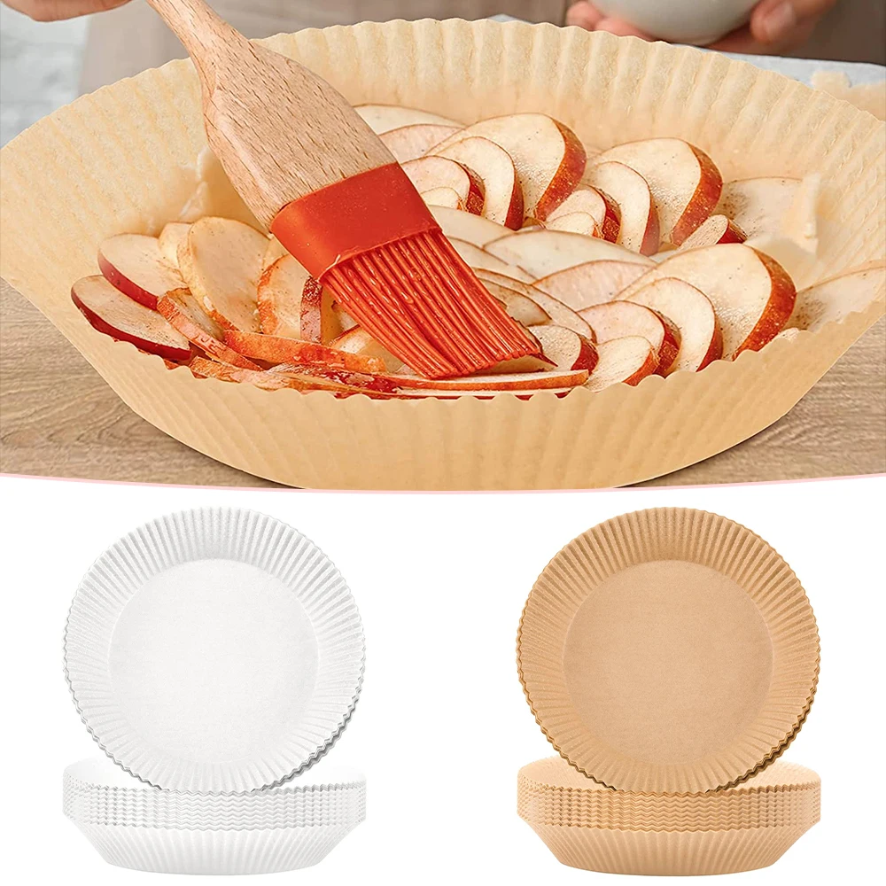 50pcs 16/20cm Air Fryer Disposable Paper Baking Liner Mat Parchment Wood Pulp Steamer Air Fryer Accessories Kitchen Oven Paper
50pcs 16/20cm Air Fryer Disposable Paper Baking Liner Mat Parchment Wood Pulp Steamer Air Fryer Accessories Kitchen Oven Paper