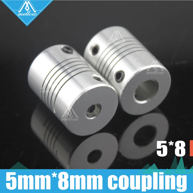 Upgraded For 3D Printer accessories elastic coupling 5x8mm Z AxisConnector Two Size Shafts Together DIY Maker Open Source
Upgraded For 3D Printer accessories elastic coupling 5x8mm Z AxisConnector Two Size Shafts Together DIY Maker Open Source