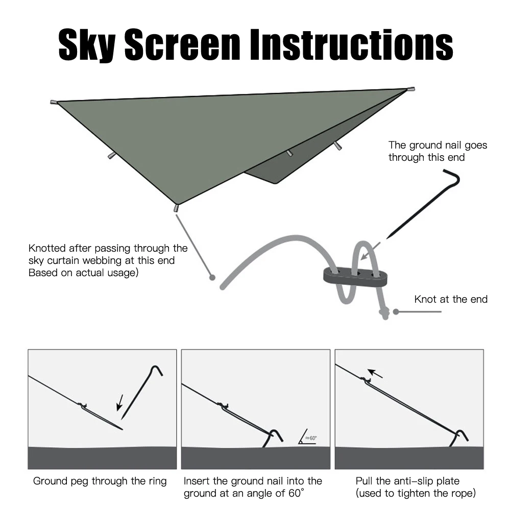 Waterproof Sun Shelter Ultralight Canvas Anti UV Beach Tent Hammock Shade Rain Fly Camping Awning Pergola Awning
Waterproof Sun Shelter Ultralight Canvas Anti UV Beach Tent Hammock Shade Rain Fly Camping Awning Pergola Awning