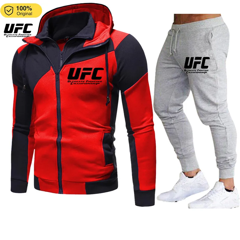 Autumn and winter new style men's cotton letter printing casual double-layer zipper jacket suit fitness fighting sports suit
Autumn and winter new style men's cotton letter printing casual double-layer zipper jacket suit fitness fighting sports suit