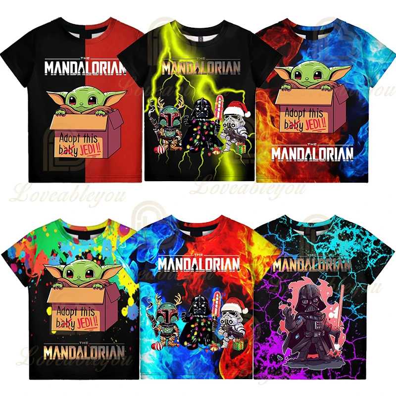 Baby Yoda T-Shirt Teens Cartoon Top Female Harajuku Streetwear T shirt Male The Mandalorian Pattern Clothing Kids Christmas Gift
Baby Yoda T-Shirt Teens Cartoon Top Female Harajuku Streetwear T shirt Male The Mandalorian Pattern Clothing Kids Christmas Gift
