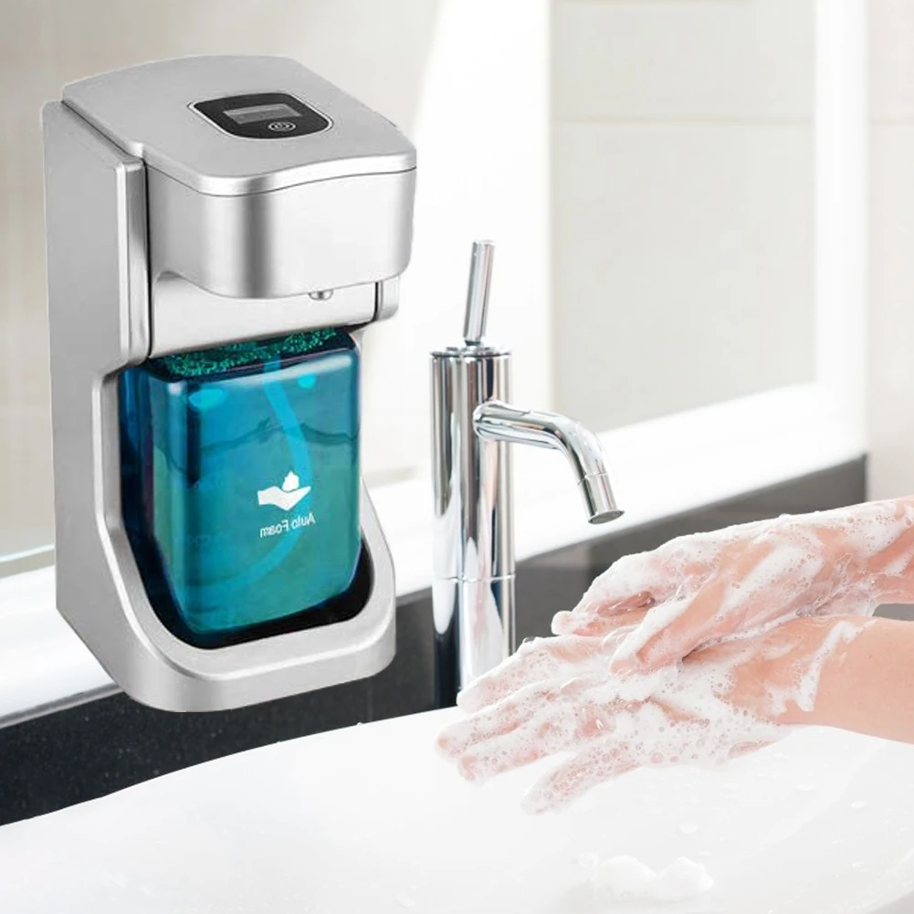 500ml Automatic Foam Soap Dispenser Smart Sensor Foam Liquid Soap Hand Cleaner Automatic Wall Mounting Hand Cleaning
500ml Automatic Foam Soap Dispenser Smart Sensor Foam Liquid Soap Hand Cleaner Automatic Wall Mounting Hand Cleaning