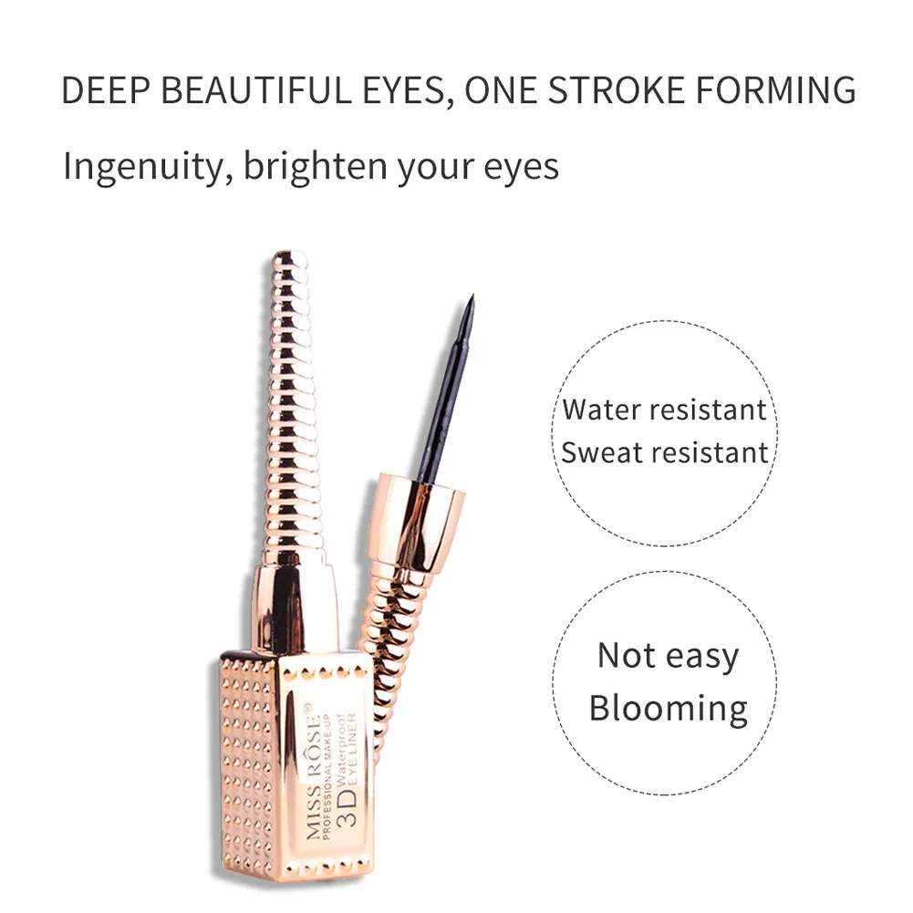 Black liquid eyeliner light slider texture waterproof eyeliner sexy beauty makeup cosmetics tool drop shipping
Black liquid eyeliner light slider texture waterproof eyeliner sexy beauty makeup cosmetics tool drop shipping