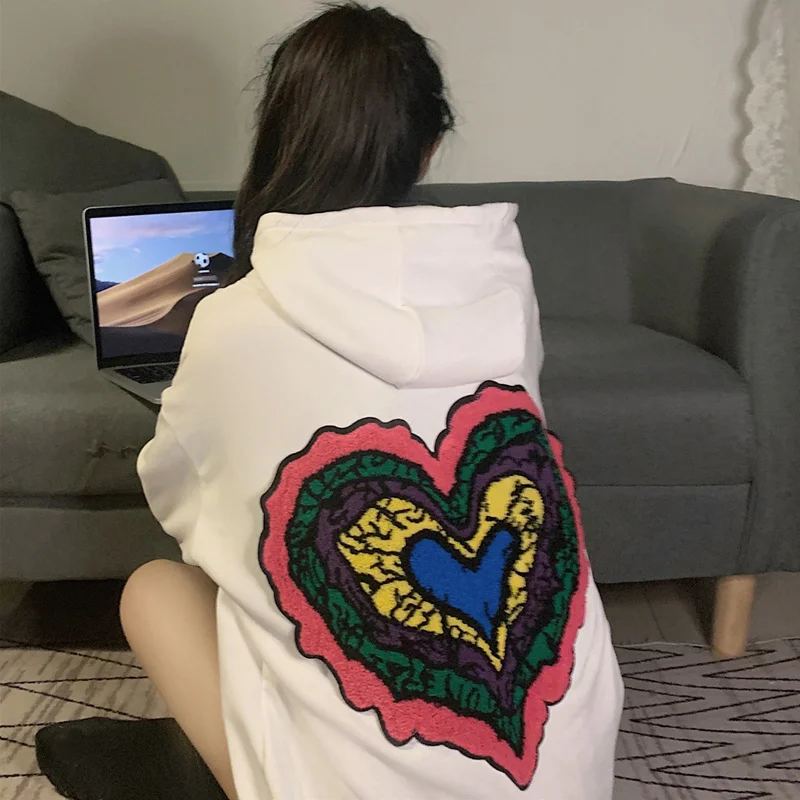 American Hiphop Lovely Sweater Women's Spring and Autumn Thin Loose Korean Style Ins Street Style BF Sweet Cool Fried Street 
American Hiphop Lovely Sweater Women's Spring and Autumn Thin Loose Korean Style Ins Street Style BF Sweet Cool Fried Street